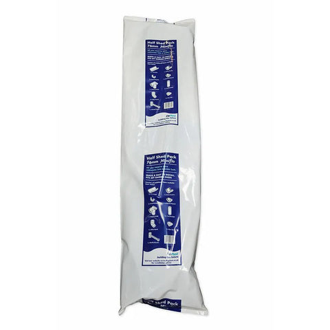 Floplast Miniflo Round Half-Shed Gutter Pack