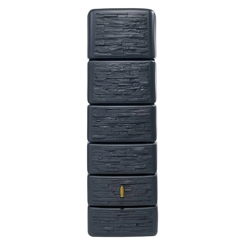 Graf Dark Grey Slim Stone Wall Tank 350 Litres