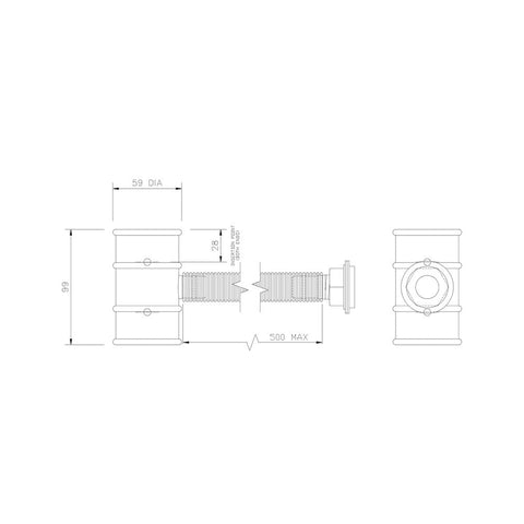 Floplast Miniflo RainWater Diverter
